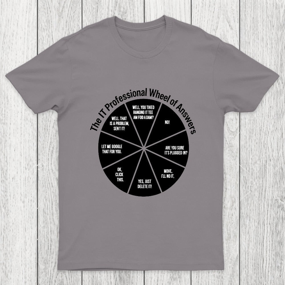 The IT Answer Wheel Chicluma T-Shirt