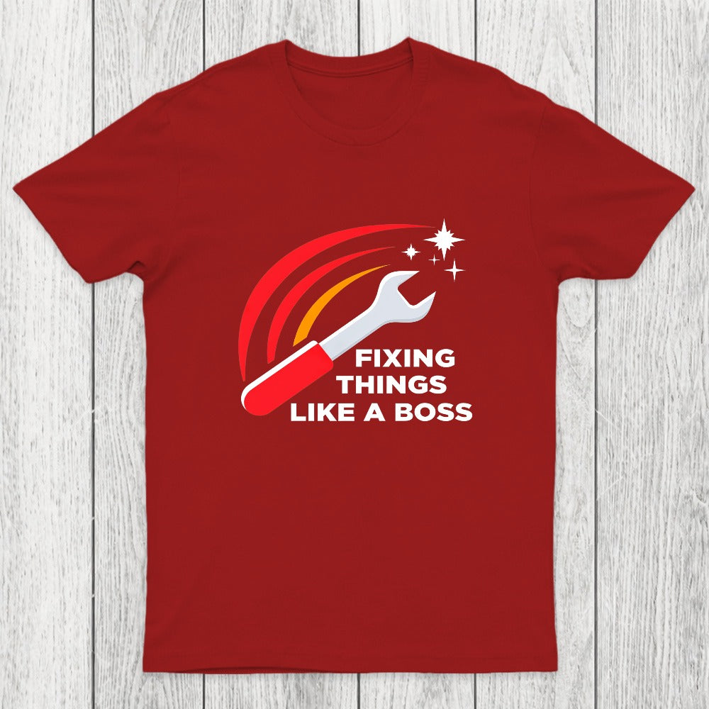 Fixing Things Like A Boss Chicluma T-Shirt
