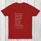 Stay Private Chicluma T-Shirt