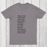 Stay Private Chicluma T-Shirt