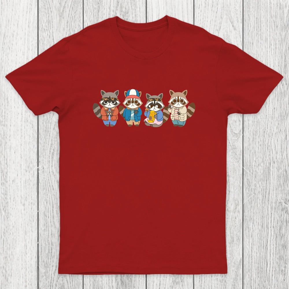 Stranger Raccoons Chicluma T-Shirt