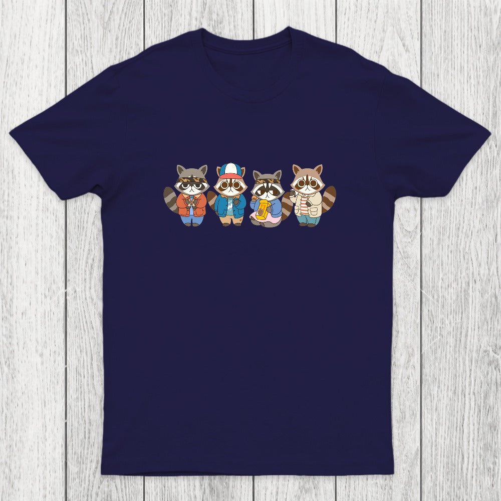 Stranger Raccoons Chicluma T-Shirt