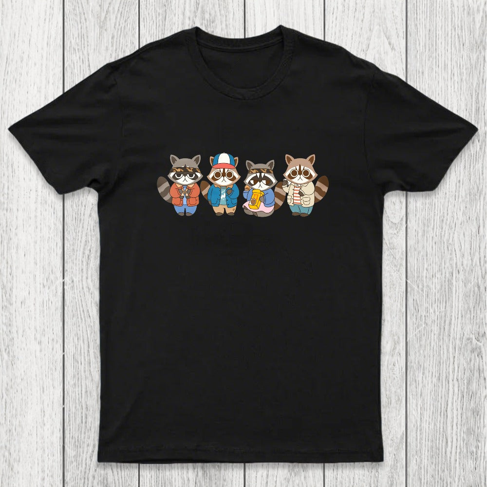 Stranger Raccoons Chicluma T-Shirt