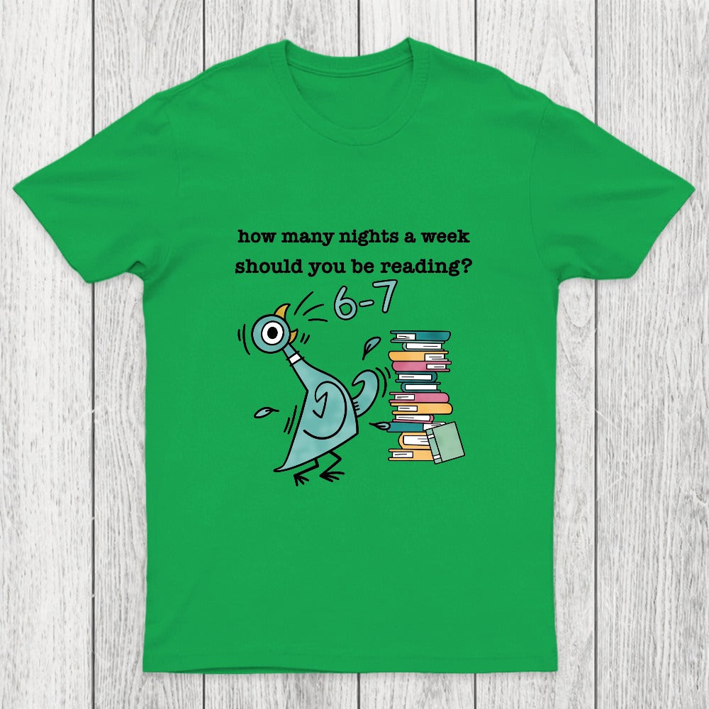 How Many Nights A Week Should You Be Reading Chicluma T-Shirt