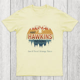 Visit Hawkins Retro 70s Chicluma T-Shirt