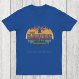 Visit Hawkins Retro 70s Chicluma T-Shirt