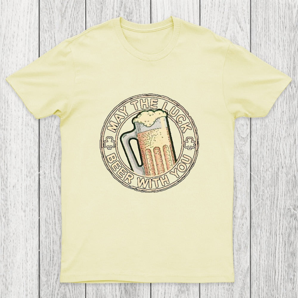 May the Luck Beer with You Chicluma T-Shirt