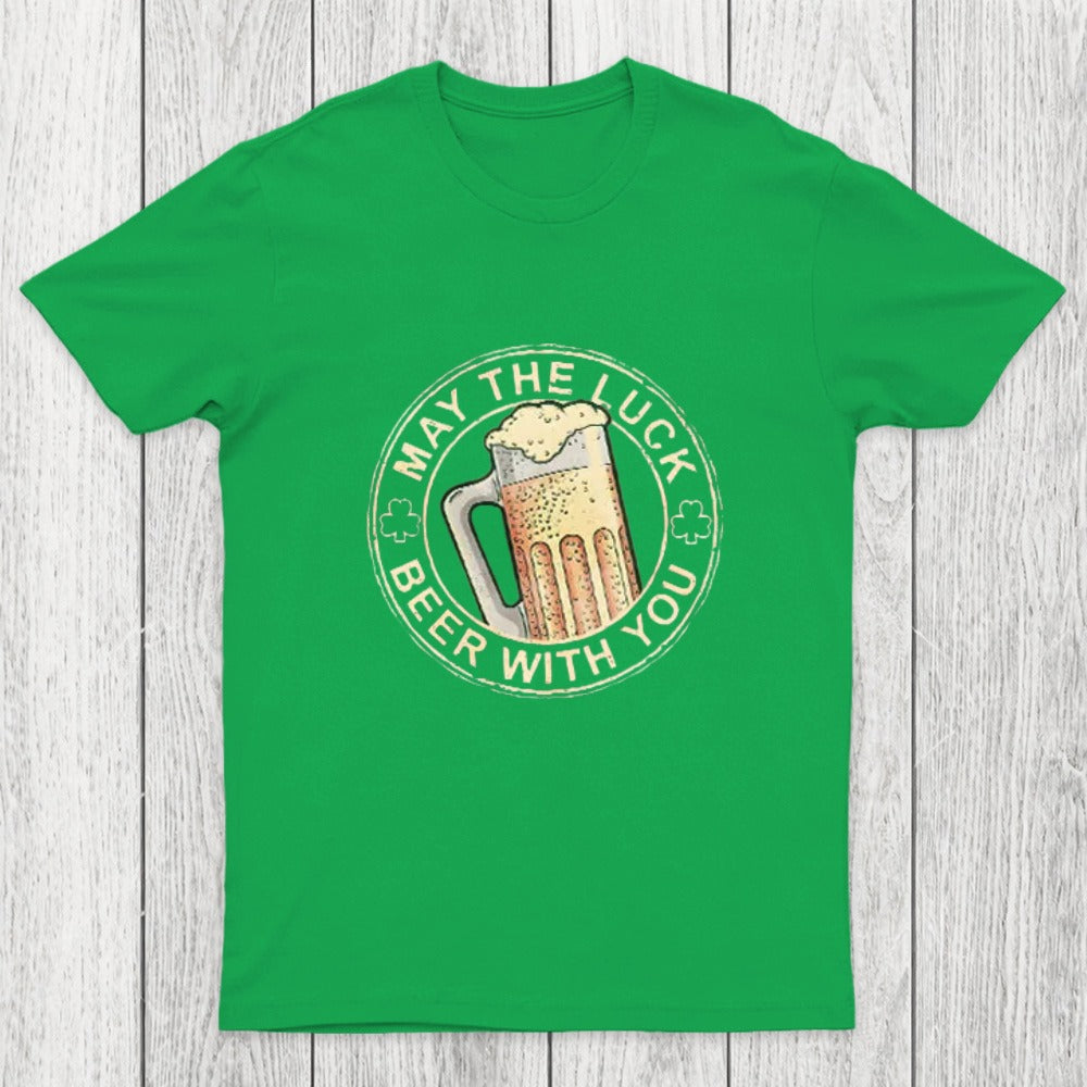 May the Luck Beer with You Chicluma T-Shirt