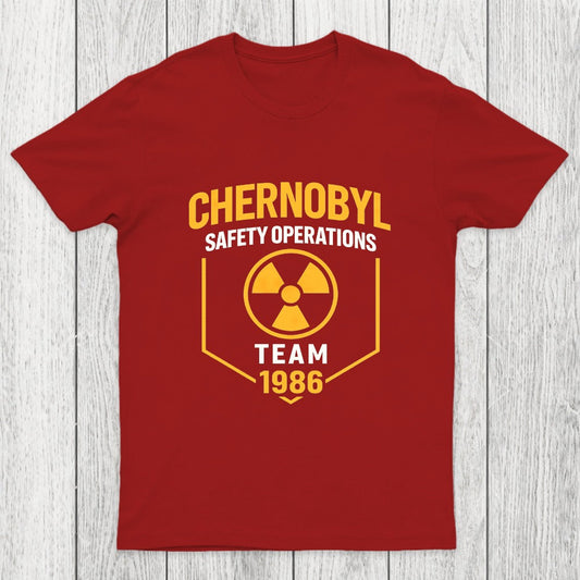 Chernobyl 1986 Safety Operations Team Chicluma T-Shirt