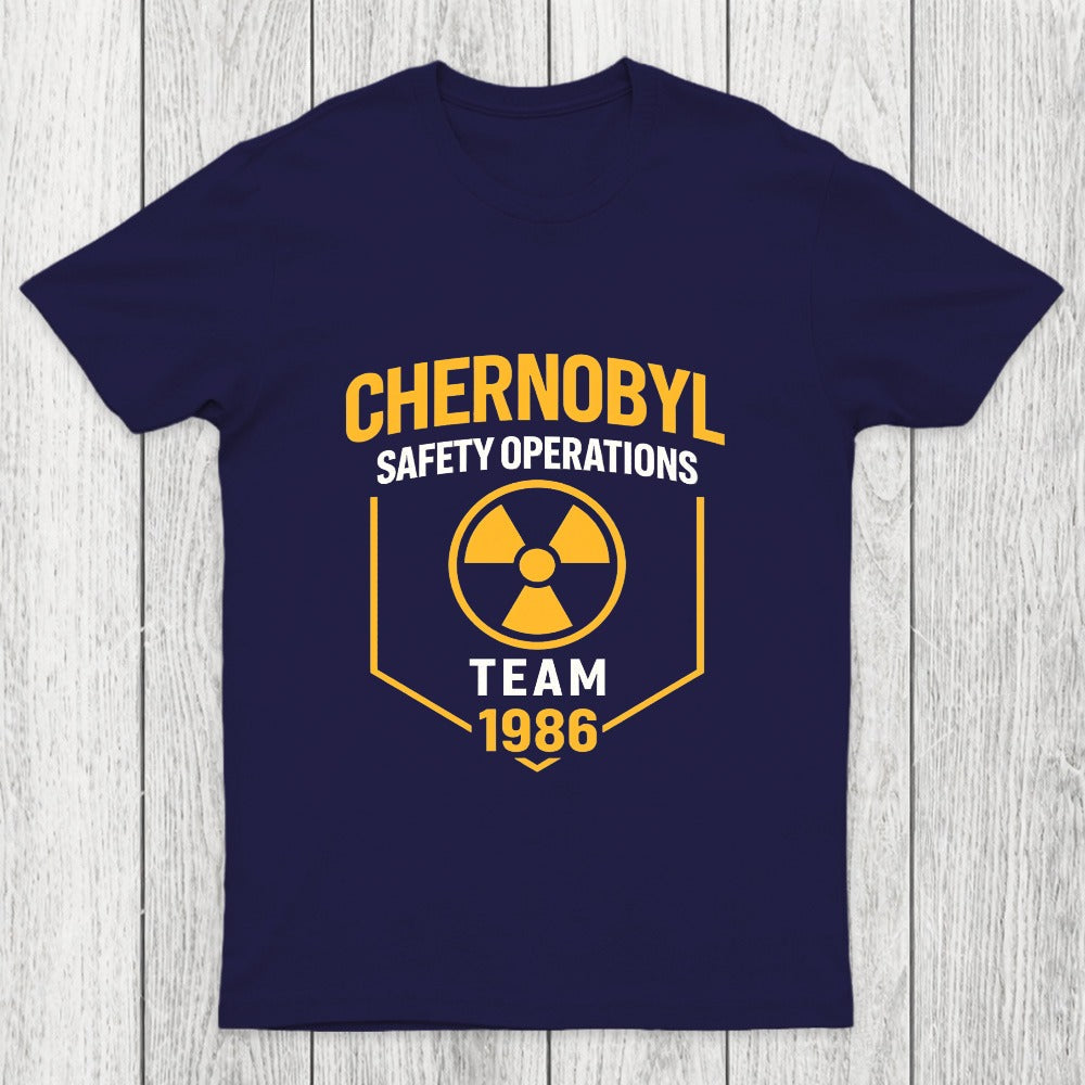 Chernobyl 1986 Safety Operations Team Chicluma T-Shirt