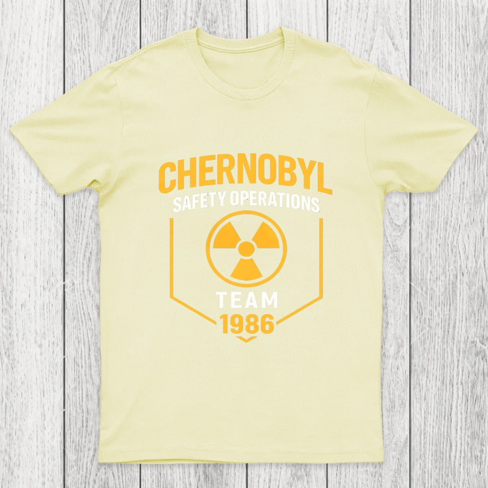 Chernobyl 1986 Safety Operations Team Chicluma T-Shirt