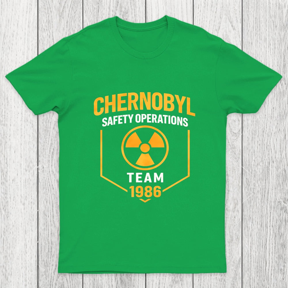 Chernobyl 1986 Safety Operations Team Chicluma T-Shirt