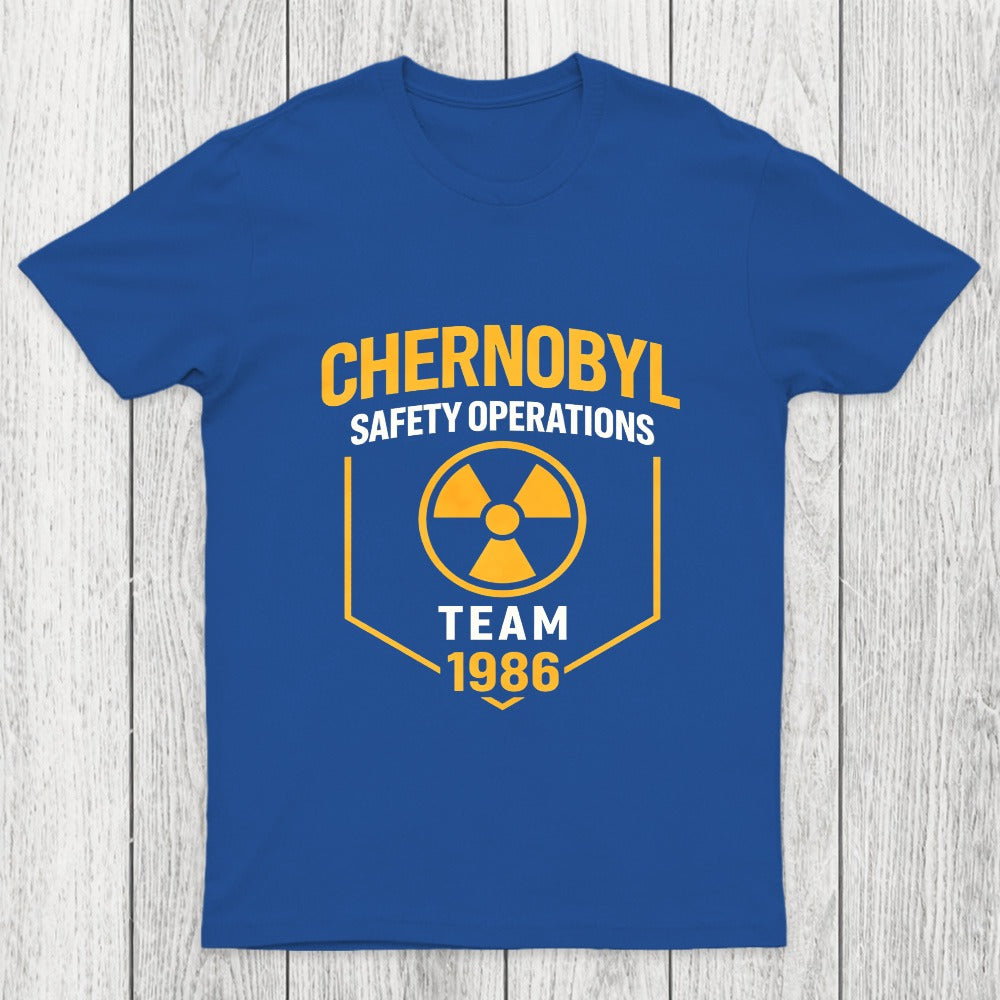 Chernobyl 1986 Safety Operations Team Chicluma T-Shirt