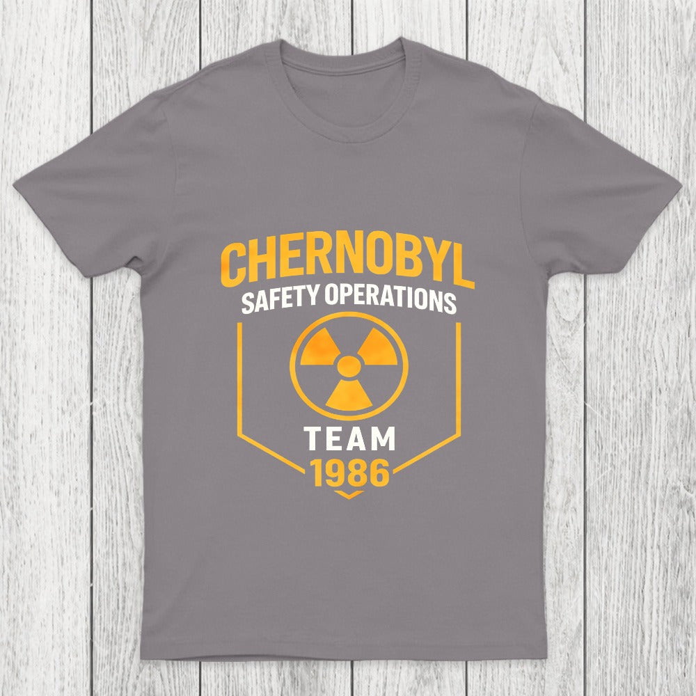 Chernobyl 1986 Safety Operations Team Chicluma T-Shirt