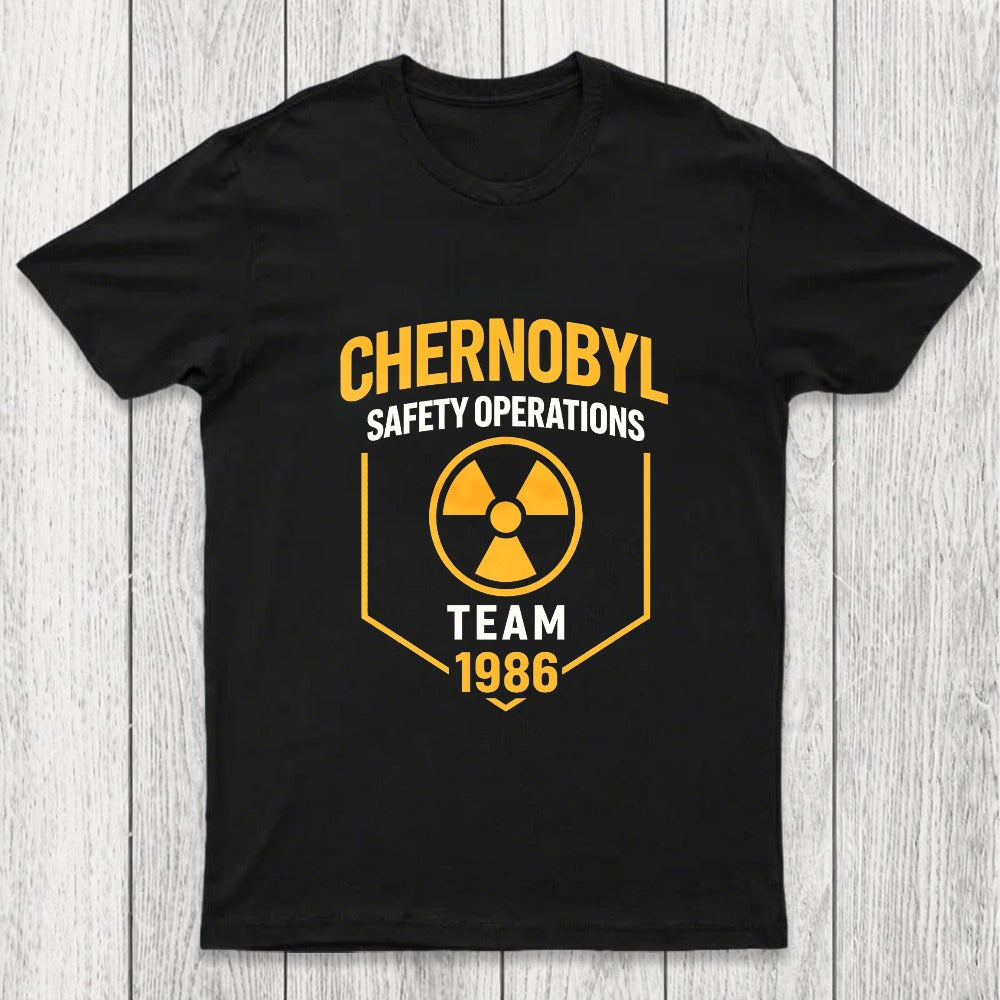 Chernobyl 1986 Safety Operations Team Chicluma T-Shirt