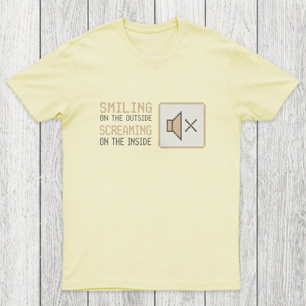Smiling On The Outside Chicluma T-Shirt