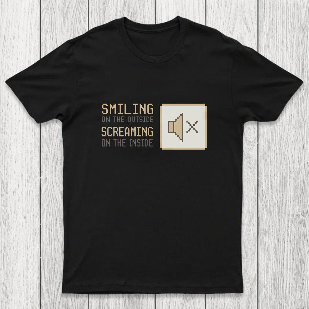 Smiling On The Outside Chicluma T-Shirt