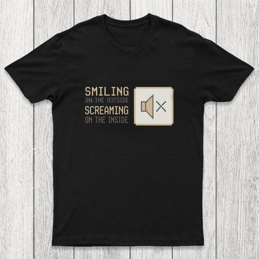 Smiling On The Outside Chicluma T-Shirt