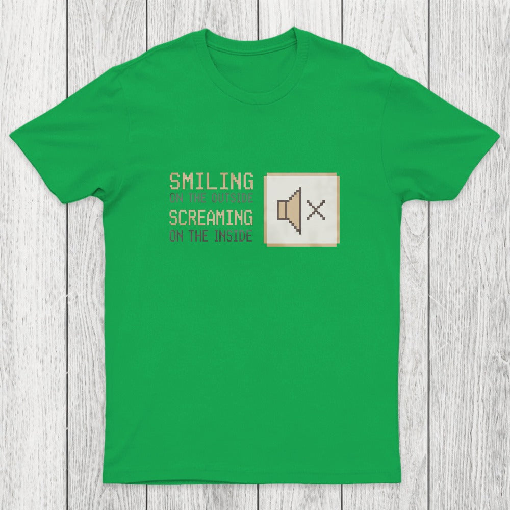 Smiling On The Outside Chicluma T-Shirt