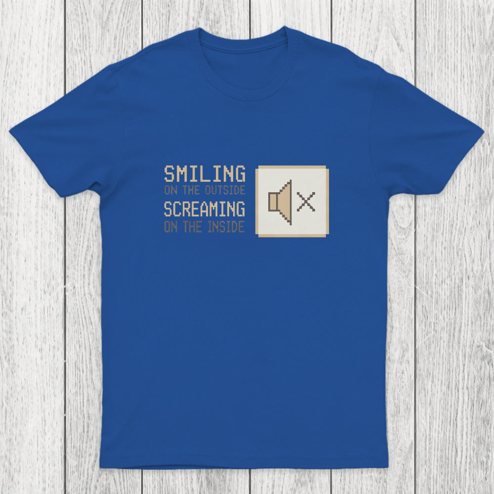 Smiling On The Outside Chicluma T-Shirt
