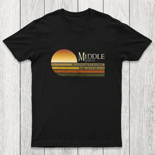 Retro Middle Earth Chicluma T-Shirt