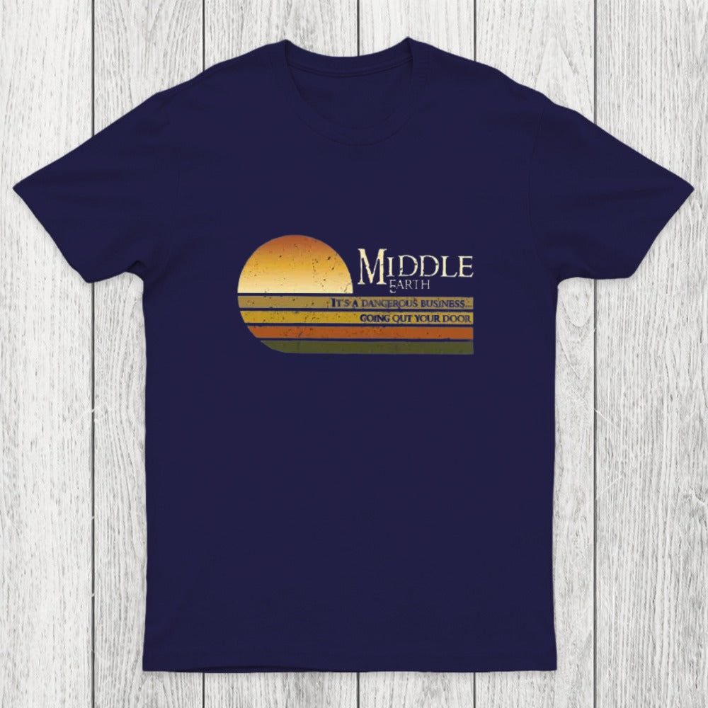 Retro Middle Earth Chicluma T-Shirt