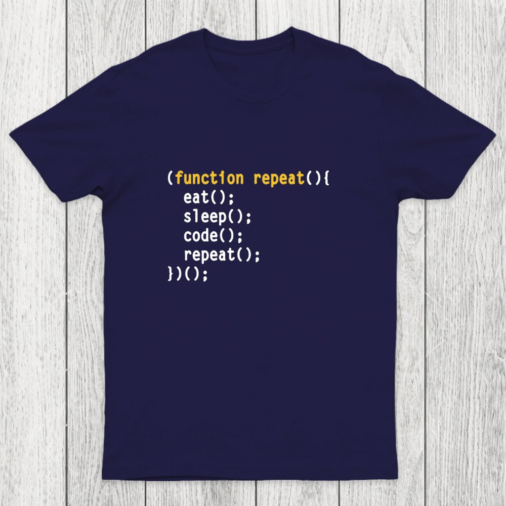 Eat Sleep Code Repeat Chicluma T-Shirt