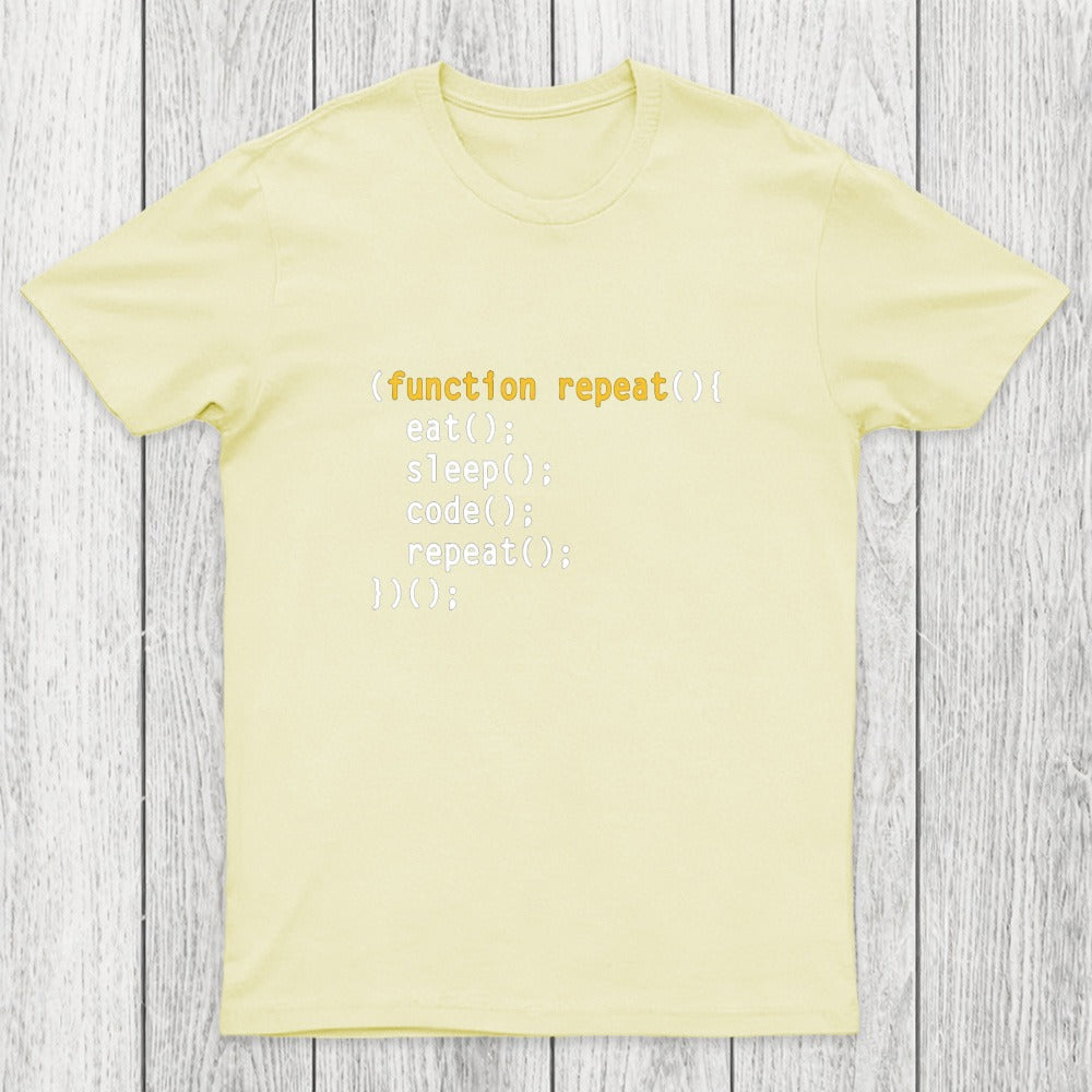 Eat Sleep Code Repeat Chicluma T-Shirt