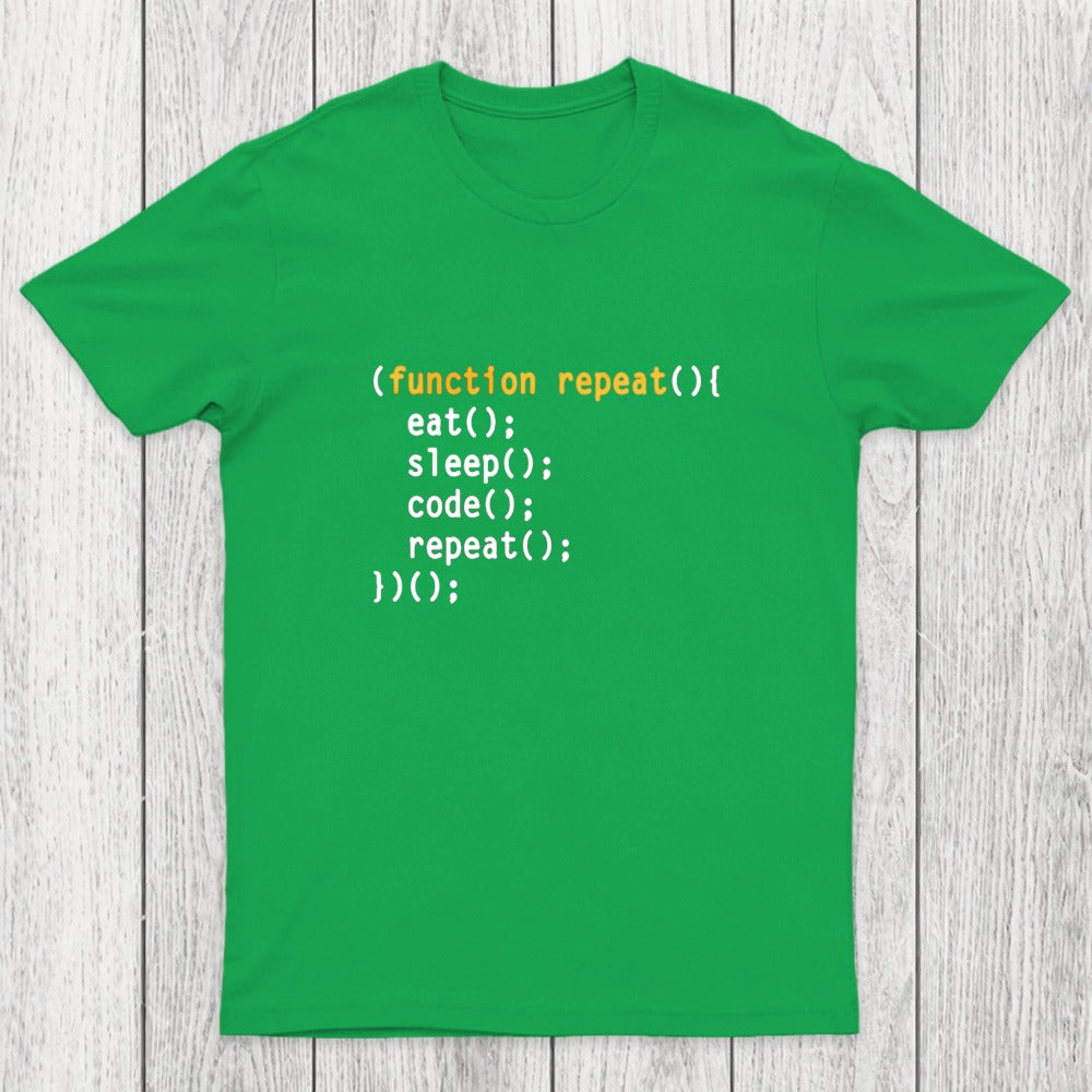 Eat Sleep Code Repeat Chicluma T-Shirt