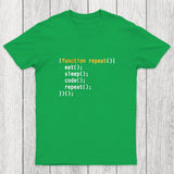 Eat Sleep Code Repeat Chicluma T-Shirt
