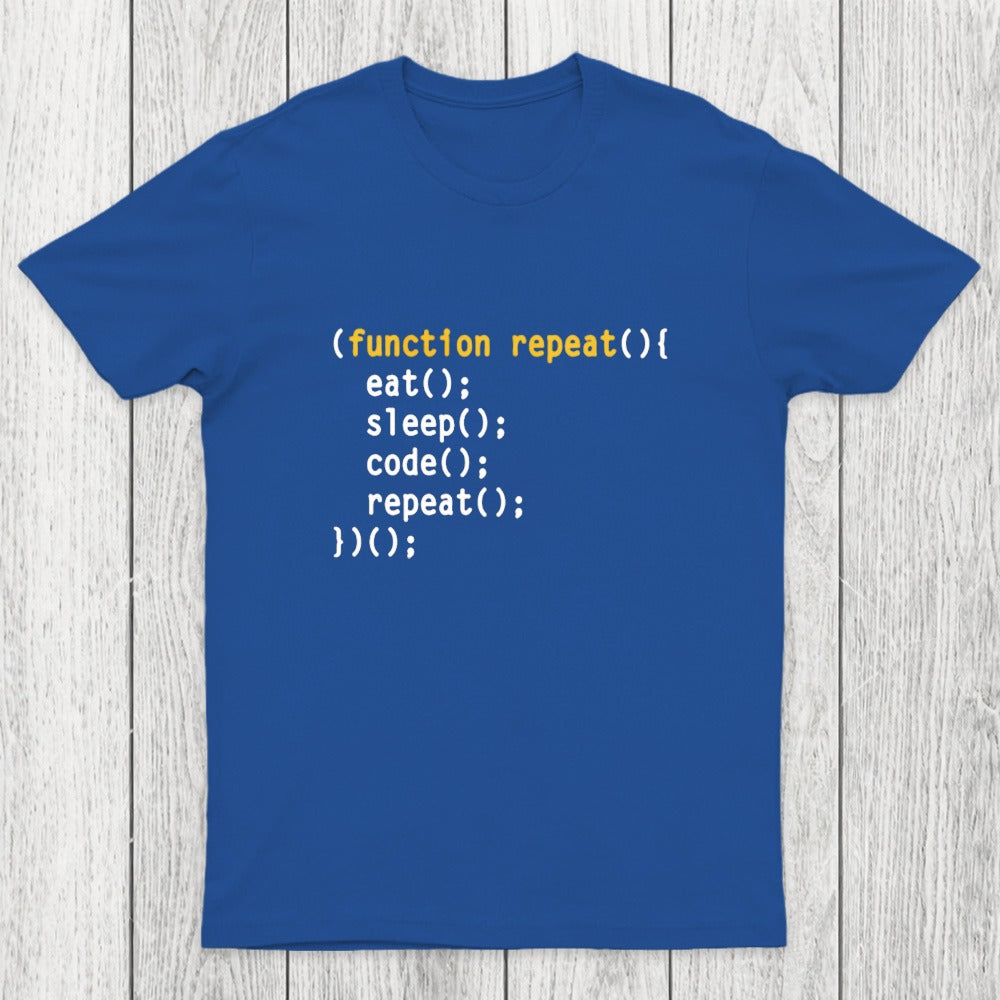 Eat Sleep Code Repeat Chicluma T-Shirt