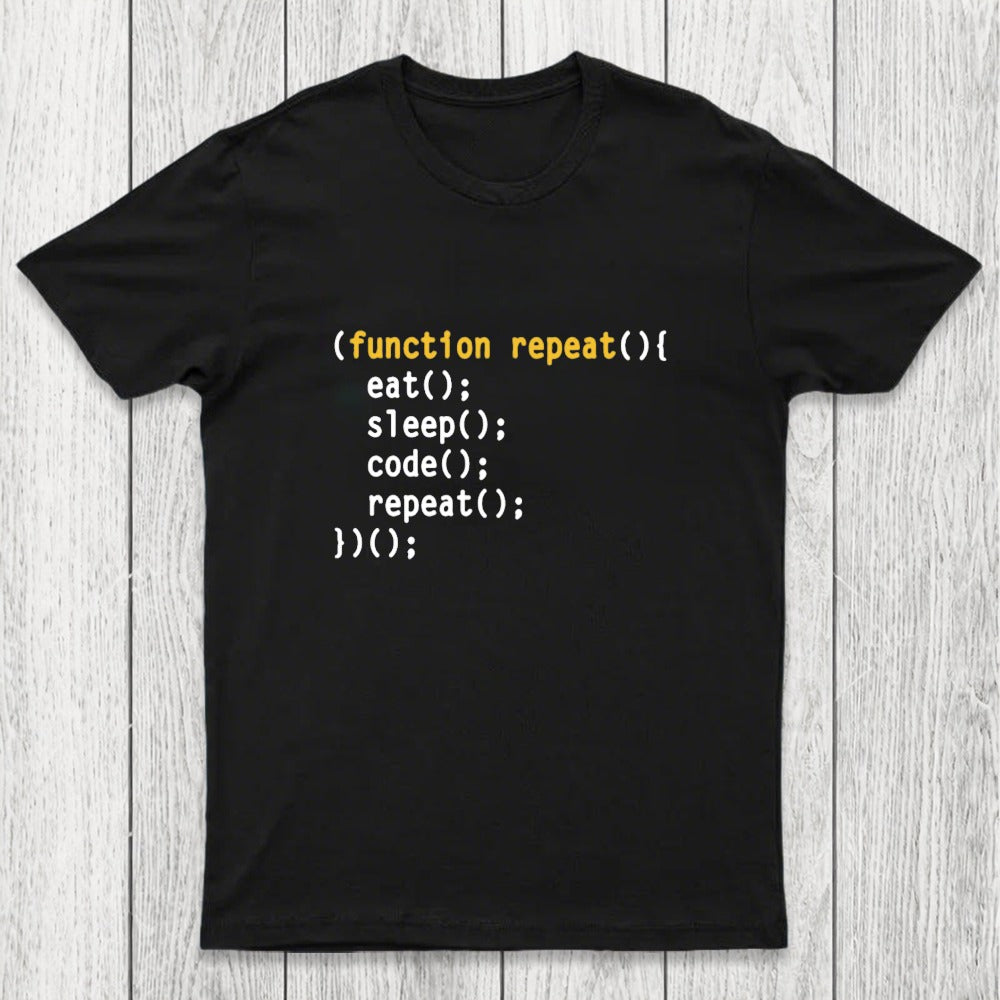 Eat Sleep Code Repeat Chicluma T-Shirt