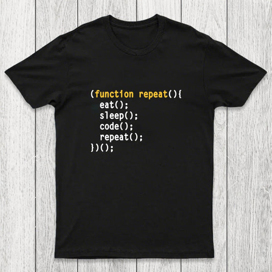 Eat Sleep Code Repeat Chicluma T-Shirt
