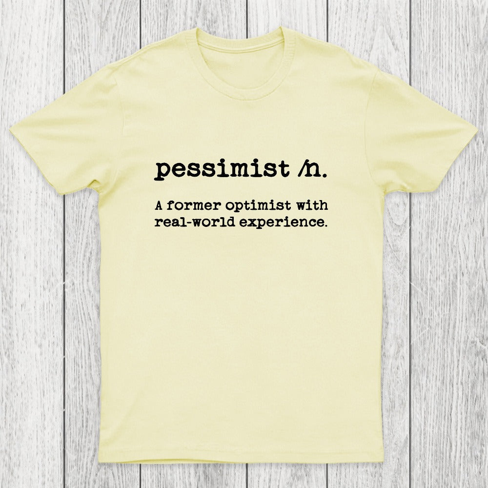 Pessimist Definition Chicluma T-Shirt