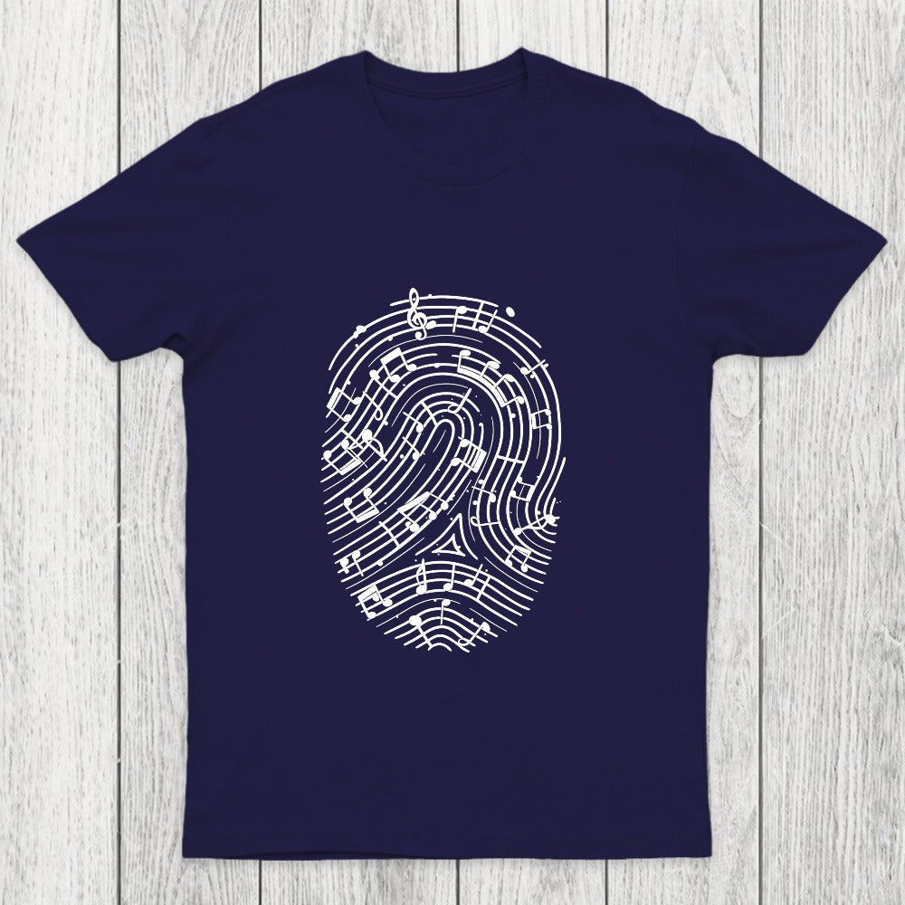 Musical Fingerprint Chicluma T-Shirt