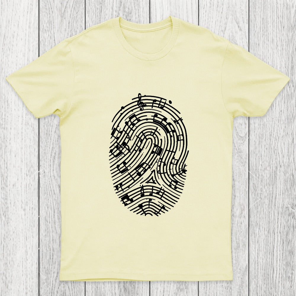 Musical Fingerprint Chicluma T-Shirt