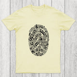 Musical Fingerprint Chicluma T-Shirt