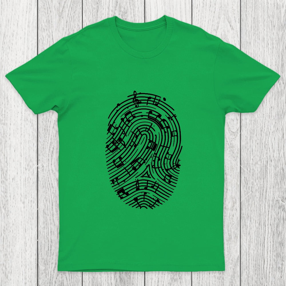 Musical Fingerprint Chicluma T-Shirt