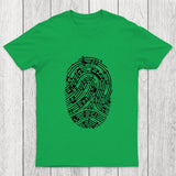 Musical Fingerprint Chicluma T-Shirt