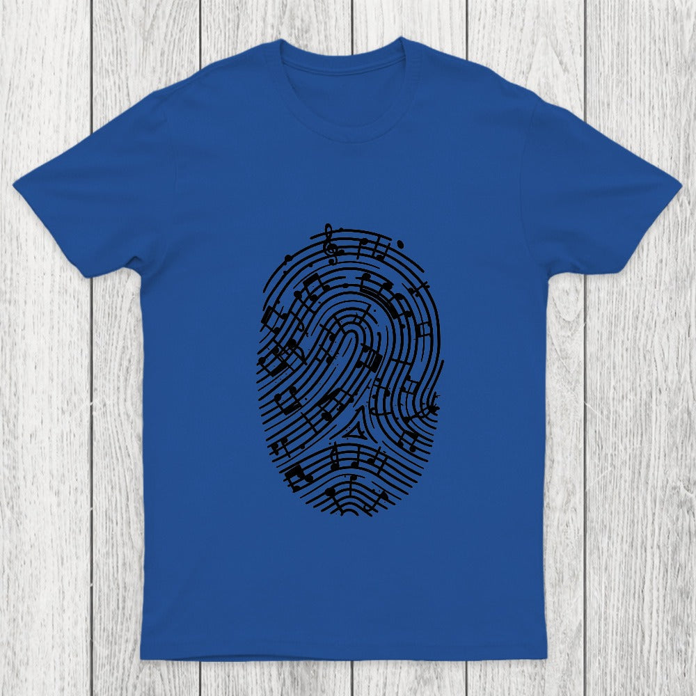 Musical Fingerprint Chicluma T-Shirt