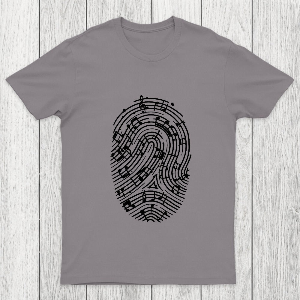 Musical Fingerprint Chicluma T-Shirt