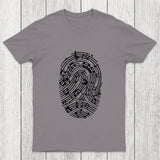 Musical Fingerprint Chicluma T-Shirt