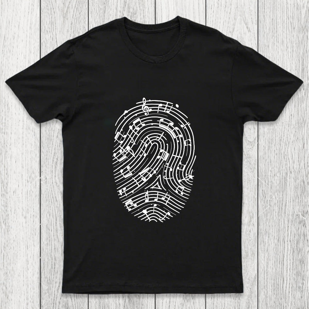 Musical Fingerprint Chicluma T-Shirt