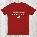 Currently Living in My 'It Is What It Is' Era Chicluma T-Shirt