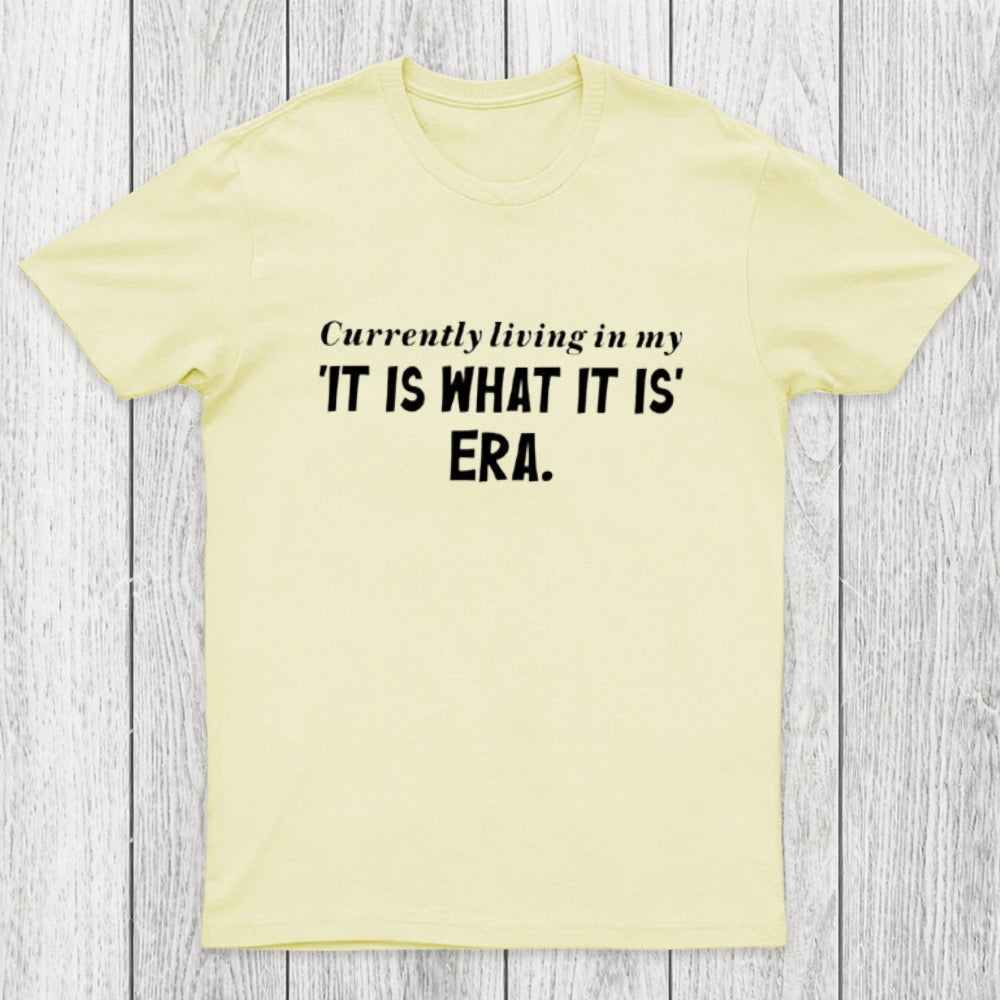 Currently Living in My 'It Is What It Is' Era Chicluma T-Shirt