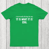 Currently Living in My 'It Is What It Is' Era Chicluma T-Shirt