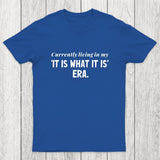 Currently Living in My 'It Is What It Is' Era Chicluma T-Shirt