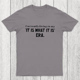 Currently Living in My 'It Is What It Is' Era Chicluma T-Shirt