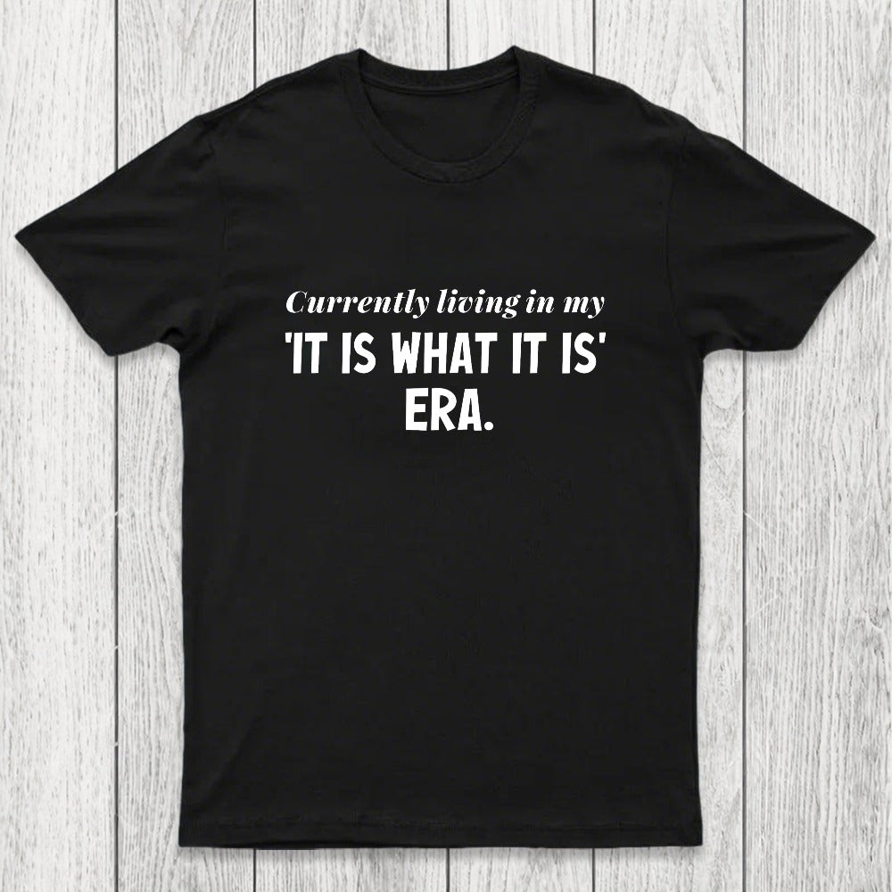 Currently Living in My 'It Is What It Is' Era Chicluma T-Shirt
