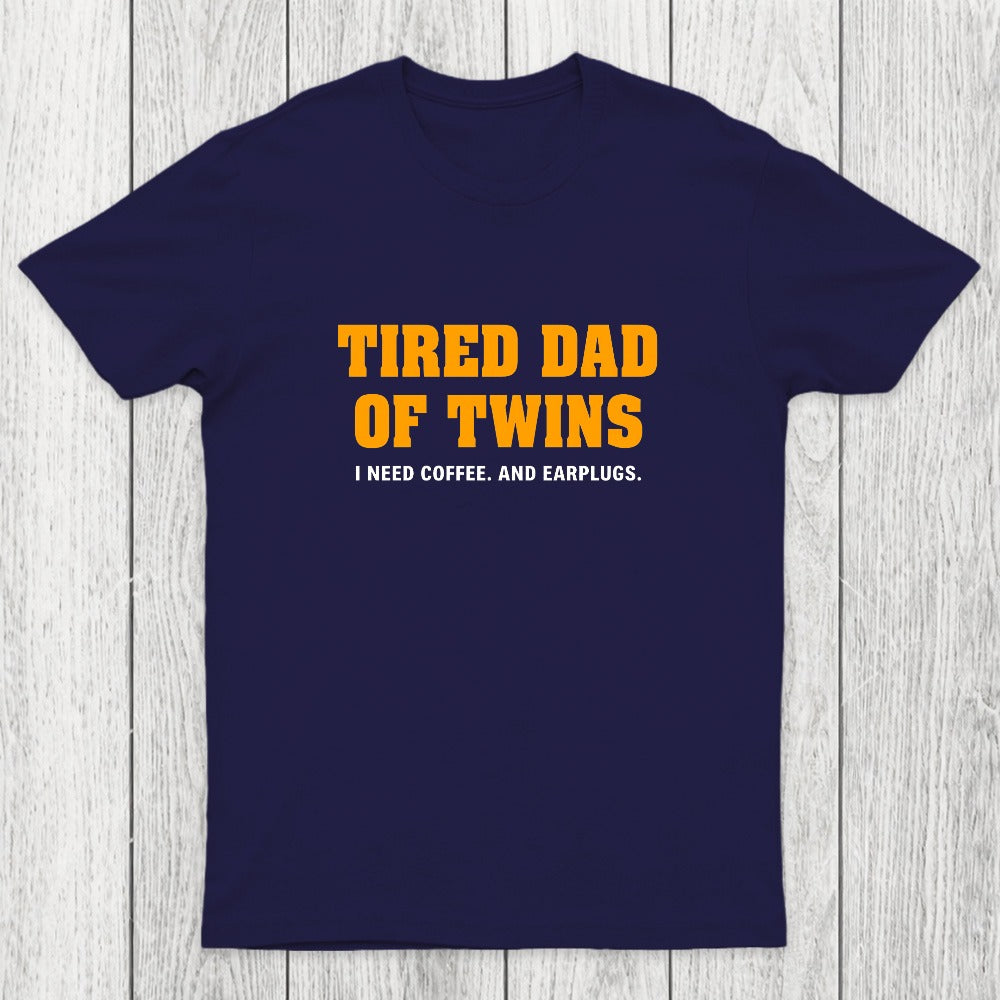 Tired Dad of Twins Chicluma T-Shirt